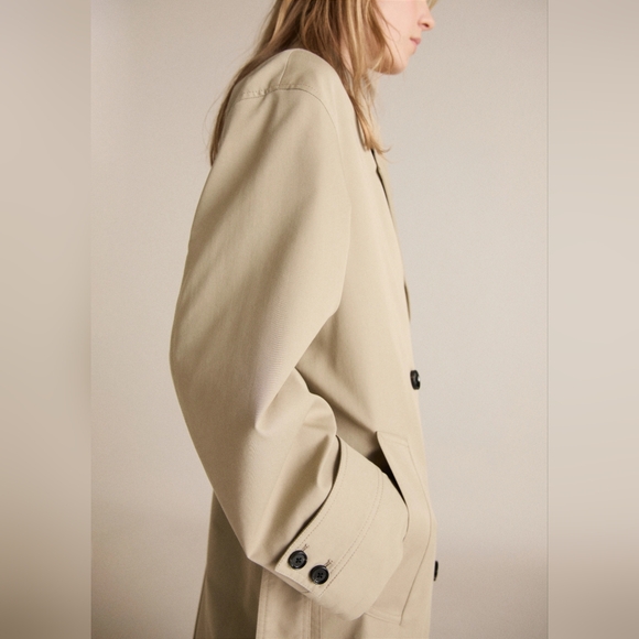 MANGO Trench Coat - Picture 3 of 6